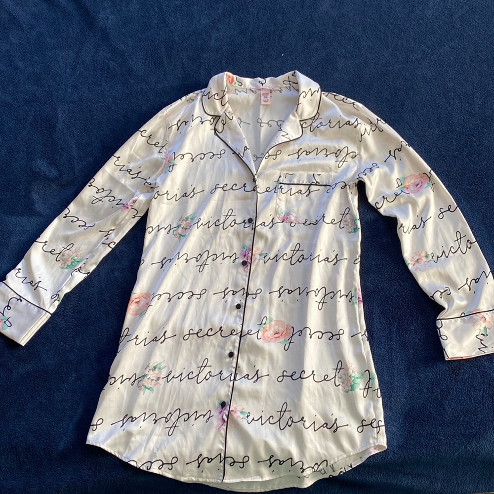 Victoria Secret Sleep Shirt Sleepwear Pajamas XS size